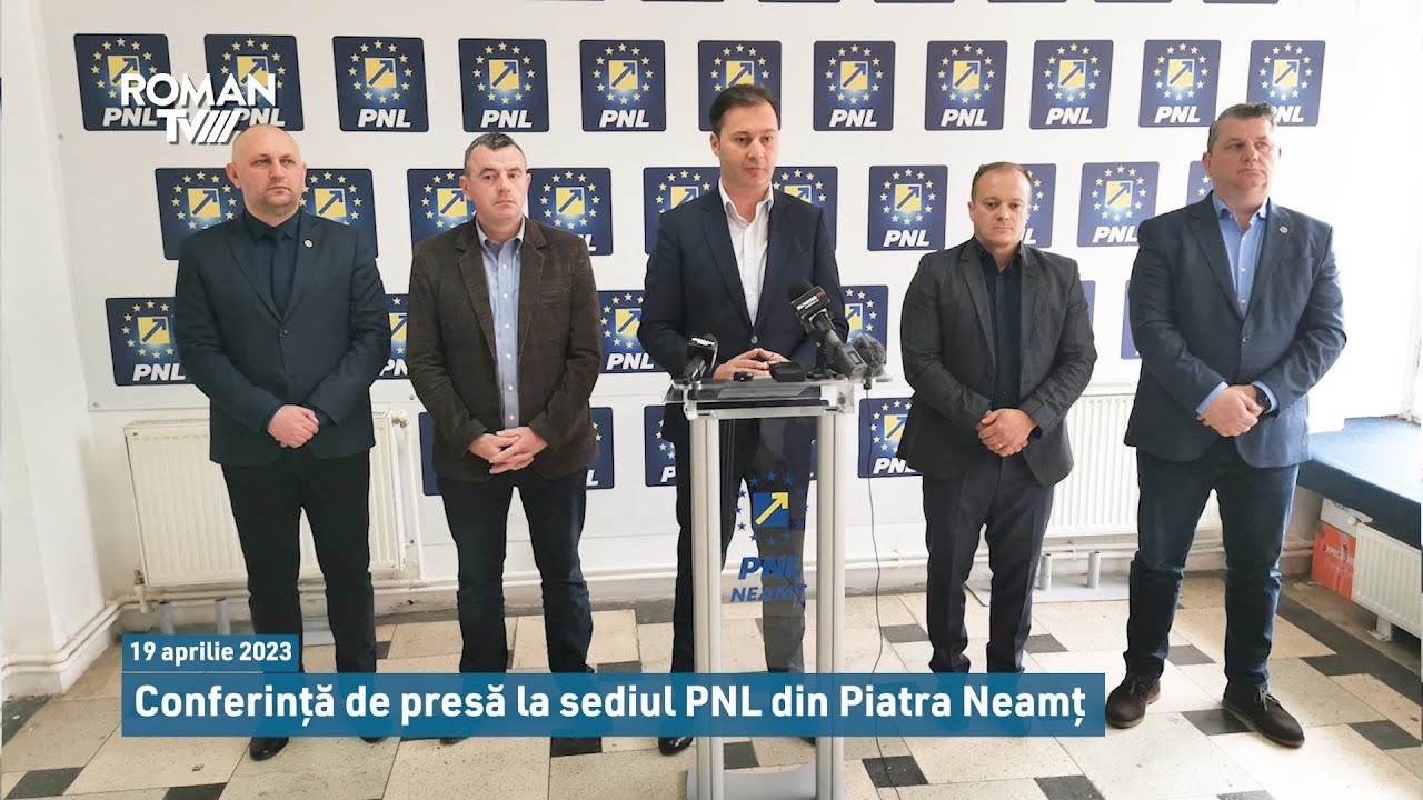 Συνέντευξη Τύπου – PNL Neamț / 19 Απριλίου 2023 » Ρωμαϊκή Τηλεόραση