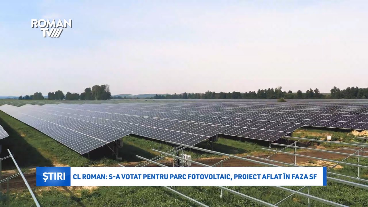 si è votato per il parco fotovoltaico, un progetto in fase SF » TV Romaine